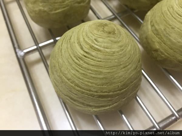 中秋月餅 | 千層抹茶紅豆麻糬酥做法 | 喵媽水波爐烘焙